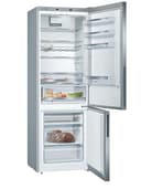 Bosch Home & Kitchen Appliances KGE49AICAG Serie 6 Freestanding Fridge Freezer with Easy Clean and VitaFresh, 201cm Low Frost, 419L capacity, 70cm XL wide, Inox - 2