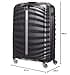Samsonite Lite-Shock Spinner M Valigia, 69 cm, 73 L, Nero (Black) - 3
