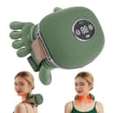 Massaggiatore Cervicale Schiena e Collo 4D con Calore 3 Modalità 2 Temperature Massaggiatore Elettrico Schiena e Collo Senza Fili 2000mAh Ricaricabile Portatile Neck Massager Regalo Donna Uomo - 1