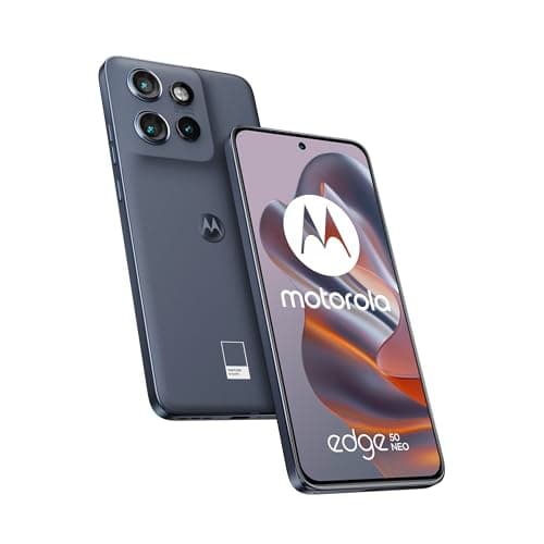 Motorola edge 50 neo (6.36" pOLED Super HD display, IP68, 50MP, Sony LYTIA 700C, 68W TurboPower, 4310mAh, Dolby Atmos, Android 14, 8/256 GB, MediaTek Dimensity 7300, SIM + eSIM), PANTONE Grisaille