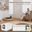 12 Bolsas de Polvo para Dreame L20/X40/X50 Ultra Complete, L10s/L10/L40 Ultra, L40s/L50/L10s Pro Ultra, para Mova E30/E40/P50/P50s Ultra Aspiradora, Bolsas Desechables de Gran Capacidad de 3,2L - 5