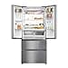 Haier FD 83 Series 7 HFR7819ENGC - Frigorifero porta francese, 504 l, cassetti Direct Access, AirFlow, WIFI, motore inverter, Humidity Zone, Total No Frost, larghezza 83 cm, Daylight, Glass Inox Look - 2