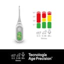 Braun Age Precision Termómetro digital, Varilla digital para usar en múltiples sitios, Vía oral, rectal o axilar, Apto para bebés y niños pequeños, La marca #1 entre los médicos(1), PRT2000 - 3