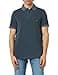 Tommy Hilfiger Polo de Manga Corta para Hombre Regular Fit, Azul (Faded Indigo), S - 1