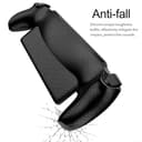 Custodia in silicone modellato con precisione per allineamento Playstation Portal Controller con tutte le funzioni e i controlli fisici (nero) - 8