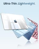 Fintie Hülle Kompatibel mit MacBook Air 15 Zoll M5 M4 M3 M2 A3448 A3241 A3114 A2941 (2026-2023), Ultradünne Hartschale Schutzhülle Snap Case Cover Kompatibel mit MacBook Air 15", Transparent - 8