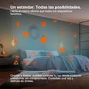 OSRAM Lámpara LED SMART+ Filamento Edison 40 E27, RGBW, compatible con Matter, conexión WiFi, control por app y voz, 4,8W, multicolor, regulable - 3