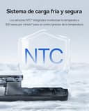 Baseus FC11 Powerbank 45W 20000mAh con 2 Cables USB-C Integrados, Batería Externa de Carga Rápida con Pantalla LED, Mini Power Bank para iPhone 17/16/15/14 Pro MAX, iPad, Samsung, Negro - 6