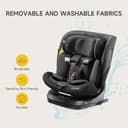 Jovikids Ranger TT 360° Rotating Car Seat i-Size, 40-150cm All-in-One with ISOFIX & Top Tether, ECE R129 Approved, Extended Rear-Facing, Adjustable Headrest, Side Protection for Newborn-12 Years - 5