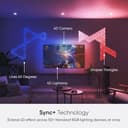 Nanoleaf 4D - Screen Mirror Camera + 5.2M Strip Light Kit for TV up to 85 inch / 216 cm, Smart TV LED Backlight RGB, Music Sync, Wifi App & Voice Control (Works with Alexa Apple/Google Home) - 4