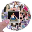 Olivia Rodrigo Paquete de pegatinas 55 piezas | Pegatinas para adultos, coche, computadora portátil, botellas de agua, pegatinas para adolescentes lindas calcomanías de vinilo - 4