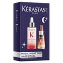 Kérastase Magic Night Duo Set, Genesis Anti-Caída y Magic Night Sérums, Tratamiento Reparador, Cabello Nutrido y Suave, Fortalecedor Diario, Ligero y No Graso, Para Cabello Frágil y Seco, 90 + 30 ml - 1