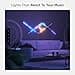 Nanoleaf Lines 60 Degrees Starter Kit, 9 Smart Light Bars LED RGBW - Backlit Modular Wi-Fi Colour Changing Wall Lights, Music & Screen Sync, Works with Alexa Google Assistant Apple Homekit, Room Decor - 3