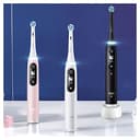 Oral-B iO Series 6 Electric Toothbrush/Electric Toothbrush, 5 Cleaning Modes for Dental Care, Magnetic Technology, Display & Travel Case, Gift Man/Women, Designed by Braun, Black Lava - 6