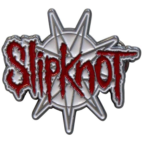 Slipknot 9 Point Star Band Logo Pin Badge One Size
