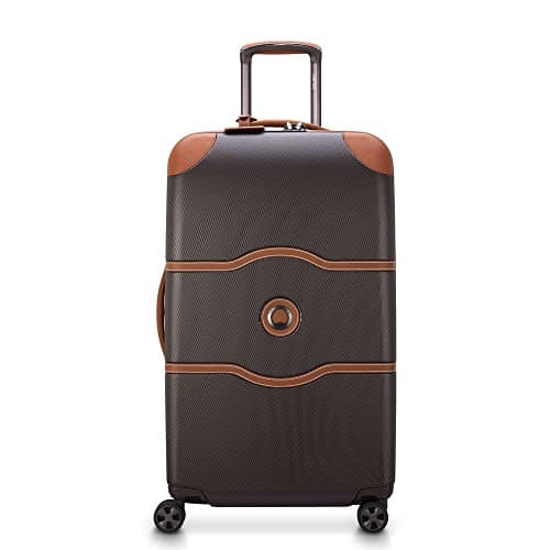 DELSEY PARIS - Chatelet Air 2.0 - Rigid Trunk Suitcase - 73 x 42 x 35 cm - 91 litres - XL - Brown, Brown, XL, Trunk