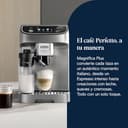 De’Longhi Magnifica Plus– Perfetto Cafetera Superautomática, LatteCrema Jarra de leche automática, 18 Bebidas One-Touch, Pantalla Táctil a Color, Plata y Negro (ECAM322.70.SB) - 2