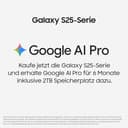 Samsung Galaxy S25 FE mit Galaxy AI, Handy mit Android, 6,7 Zoll FHD-Display, 50 MP Kamera, 128 GB Speicher, 8 GB RAM, 4.900 mAh Akku, JetBlack, 3 Jahre Herstellergarantie [Exklusiv auf Amazon] - 2