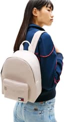 Tommy Jeans Tjw Ess Daily Dome Backpack Aw0aw18648 - Mochila para mujer, beige (piedra), talla única - 5