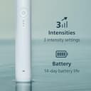 Philips Sonicare 3100 Series Electric Toothbrush - Sonic Toothbrush with Pressure Sensor, 3 Intensity Levels, EasyStart Feature, SmarTimer, 14-Day Runtime, Travel Case, White, HX4033/21, [New] - 5
