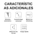 Cardo Spirit Motocicleta 2 Vías Bluetooth Sistema intercomunicador, Negro, Individual - 6