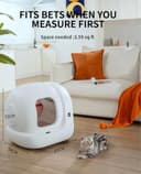 PETKIT PURA MAX 2 Self Cleaning Cat Litter Tray, App Control Automatic Cat Litter Tray for Multi-Cats, Extra-Large, Advanced Odour Control, Smart Robot Litter Box with Mat and Liners - 8