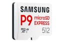Samsung P9 Express microSD 512 GB, High-Speed Gaming Memory Card for Nintendo Switch 2, 800 MB/s Read, For 4K UHD Video, Consoles and Cameras, MB-MK512T/WW - 2