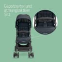 Maxi-Cosi Lara2 Baby Kinderwagen, 0–4 Jahre, 0–22 kg, federleichter, kompakter Buggy, 3 Liegepositionen, flache Liegeposition, klein zusammenklappbar, Schultergurt, Essential Graphite - 5