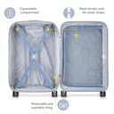 DELSEY PARIS Cruise 3.0 Hardside Valigia Espandibile con Ruote Spinner, platino, Carry on 21 Inch, Cruise 3.0 Hardside Valigia Espandibile Con Ruote Spinner - 3