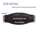 Lumbar Support Pad Replacement for Herman Miller Classic Aeron Chair - Size B: Medium,Black - 6