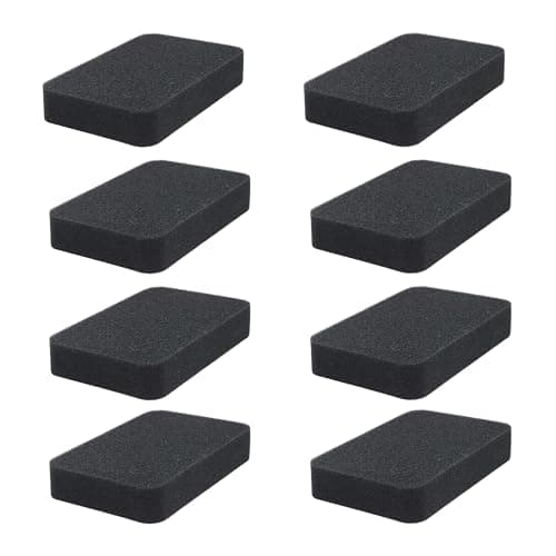 Hippotech Packung Mit 8 Luftfiltern für Husqvarna 150BF 150BT 350BT 350BF Red Max EBZ5100 EBZ5100Q Gebläse 502844401 Luftfilter für Husqvarna Red Max