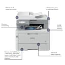 BROTHER MFC-L8340CDW Professional Compact Colour LED All-in-one Printer,Print, copy, scan and fax, Wireless, USB 2.0,UK Plug - 2