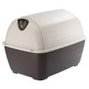 Ferplast Cuccia da Esterno per Cani Kenny 05 Casetta per Cani in Resina Termoplastica Resistente Urti e Raggi UV, Sistema di Drenaggio, Griglia per L'Aerazione, Smontabile, 70 X 100,6 X 70,5 cm - 6