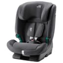 BRITAX RÖMER Kindersitz EVOLVAFIX, mit ISOFIX, für Kinder von 76-150 cm (i-Size), 15 Monate - 12 Jahre, Midnight Grey - 1
