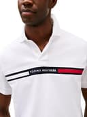 Tommy Hilfiger Uomo Maglietta Polo Maniche Chest Insert Regular Fit, Bianco (White), XXL - 3