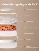 Govee Lampara Techo LED, Inteligente Plafon LED Techo 24W RGBIC 2400LM Compatible con Matter, Alexa y Google Assistant, 16 Millones de Colores DIY para Dormitorio Sala de Estar Cocina Cuadrada, 30cm - 4