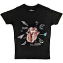 The Rolling Stones Unisex T-Shirt: Hackney Diamonds Explosion (Nero) Size S - 1