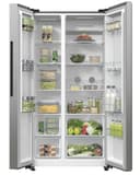 Hisense RS711N4ACE Frigorifero Side by Side, Grande capacità 550 litri, Inox, Total No Frost, Convert active zone, Classe E, Motore Inverter, Controllo Elettronico Touch, Cassetto Fresh Crisper - 12