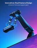 Govee Envisual TV Hintergrundbeleuchtung T2 mit Dual-Kamera für 75-85 Zoll Fernseher und PC, RGBIC WiFi LED Strip kompatibel mit Alexa und Google Assistant doppelte Lichtperlen, für Deko - 2