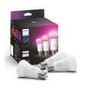 Philips Hue White and Colour Ambiance E27 Smart Bulb - 3 Pack - 1