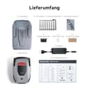 dreame Intelligenter Mähroboter A1 Pro ohne Begrenzungskabel, 360°3D LiDAR, Drahtloser Umfang, 2000m², App-Steuerung, OmniSenseTechnologie, Intuitive Zonenverwaltung, Intelligente Hindernisvermeidung - 8