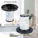 BAMBOOST HEPA Filter für Rowenta X-Force Flex 11.60 / X-Force Flex 14.60/15.60 Akku-Staubsauger ，Filter Ersatz für Rowenta ZR009007, 2 Stück - 2