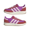 Adidas Donna Run 70S 2.0 Shoes, Purple Burst/Clear Pink/Better Scarlet, 40 2/3 EU - 6