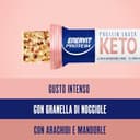 Enervit, Protein Snack Keto Salted Nuts, -70% di Zuccheri, Ricco in Proteine, Per il Controllo del Peso, Indicato per la Keto Diet, VeganOK, Senza Glutine, 8 Barrette da 35g - 3