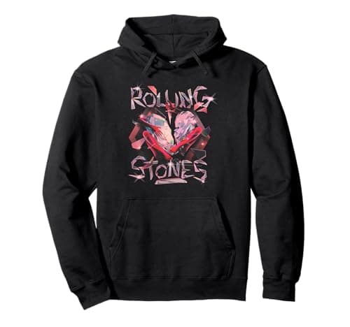 Ufficiale The Rolling Stones Exclusive Hackney Diamonds Felpa con Cappuccio