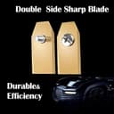 Robot Lawn Mower Blade, 30 Universal Replacement Blades Replacement Knife Suitable for All Husqvarna Automower, Gardena, Yardforce Robotic Lawn Mowers - 3