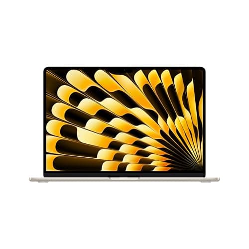 Apple 15" MacBook Air Laptop, M5 Chip mit 10‑Core CPU und 10‑Core GPU: Entwickelt für KI, 15,3" Liquid Retina Display, 16 GB gemeinsamer Arbeitsspeicher, 512 GB SSD, Touch ID, WLAN 7; Polarstern