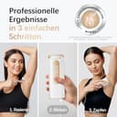 Haarlosy IPL Geräte Haarentfernung Laser für Damen und Herren – 10 °C Eiskühlkontakt zu Hause für Schmerzfreie und Langanhaltende Ergebnisse, 86% Haarreduktion in 3 Wochen für Körper, Beine, Bikini - 5