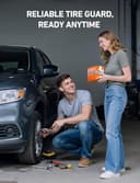 AstroAI Auto Luftpumpe Elektrisch Luftkompressor Digital Tragbar Air Compressor, LCD Bildschirm 12V DC Verpackung für Auto, Fahrrad, Motorrad, Ball usw - 9