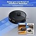 roborock Q7 L5+ Robot Vacuum Cleaner Set with Automatic Dust Emptying, Dual Anti-Tangle System, 8,000 Pa Suction Power, Electronic Water Tank, LiDAR Navigation, Ideal for Carpets and Pet Hair (Black) - 5
